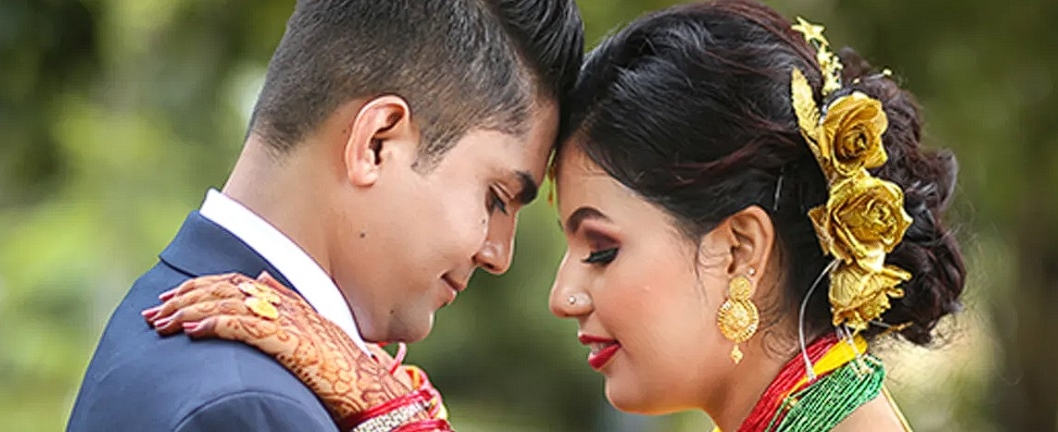 Wedding couple
